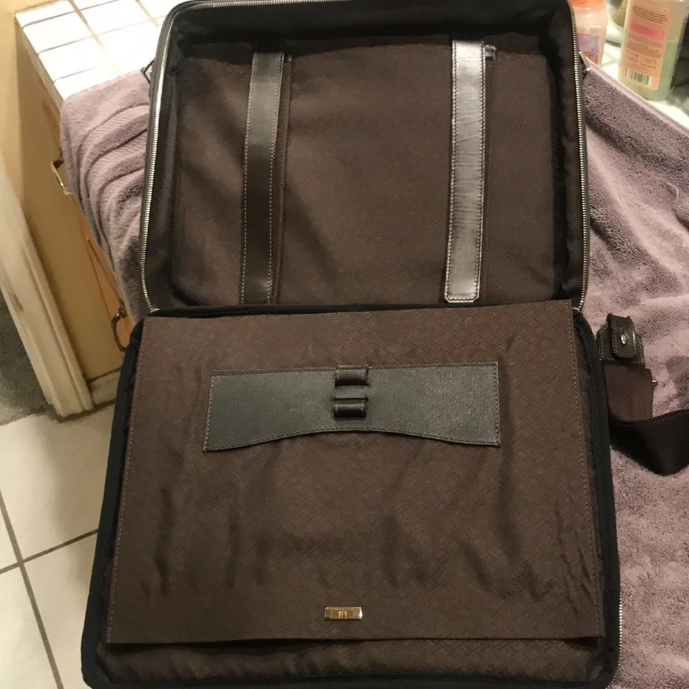 Dunhill document travel used zipped case